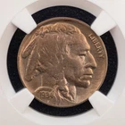 1934-D Buffalo Nickel, NGC AU Details Cleaned, Good Luster, Light Toning D129