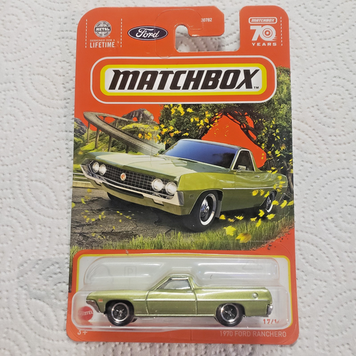 2023 70th Anniversary Matchbox - 1970 Ford Ranchero