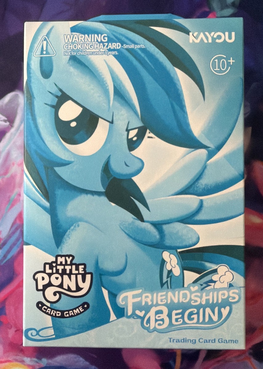 rainbow dash mtg commander deck New Sealed Rainbow Dash Kayou My Little Pony TCG Friendships Begin Starter  Deck