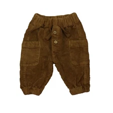 Quincy Mae Luca Pant Cinnamon Baby Bottoms Size 0-3 Months Soft Comfortable