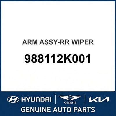 2009-2013 Kia Soul Arm Assembly - Heckwischer OEM Neu 988112K001