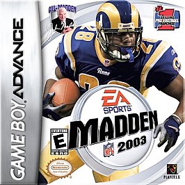 Madden NFL 2003 (Nintendo Game Boy Advance, 2002)