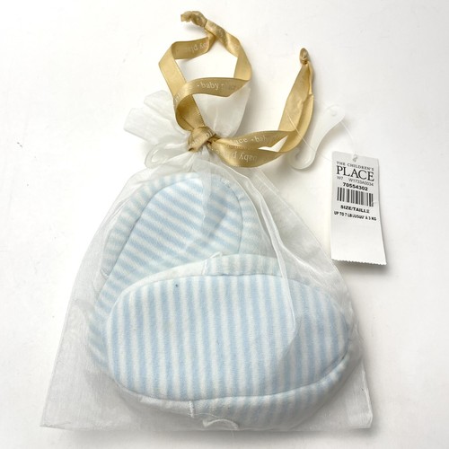Hand Crafted Crocheted Baby Blanket Blue 25 x 33 inches Plus NWT Booties - Picture 4 of 8