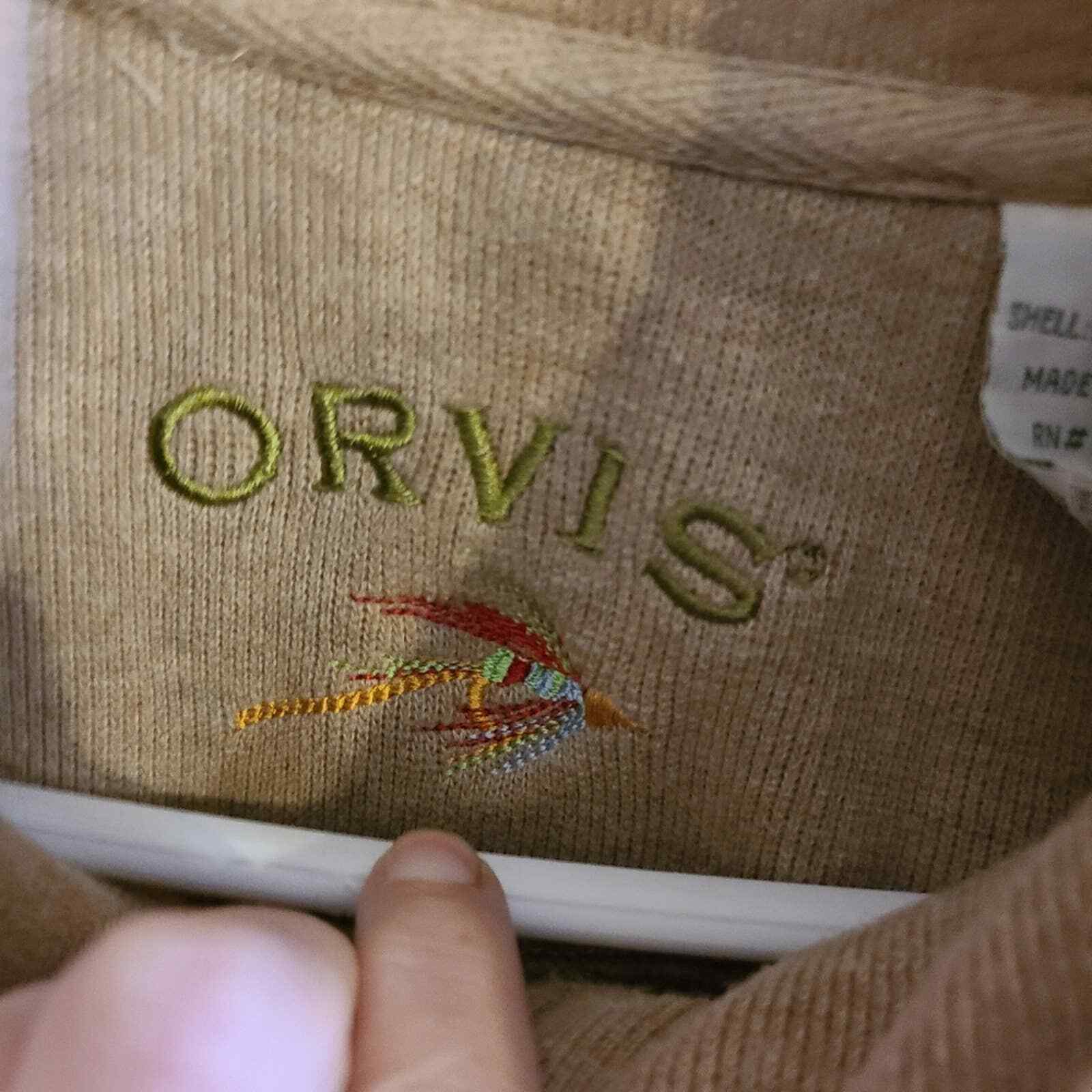 Orvis tan pullover - image 3