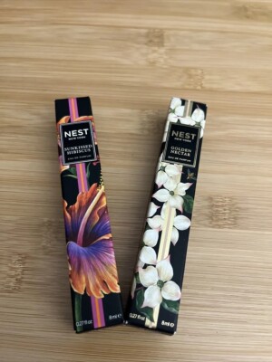 NEST EAU DE PARFUM ROLL-ON 0.27 OZ. CHOOSE ONE*GOLDEN NECTAR SUNKISSED  HIBISCUS