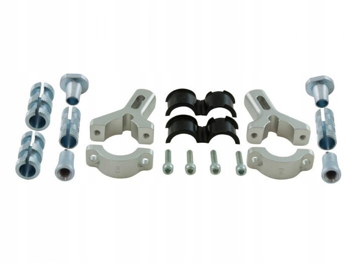 Fixation de guidon 22,2 mm à 28,6 mm pour roadster et moto tout-terrain