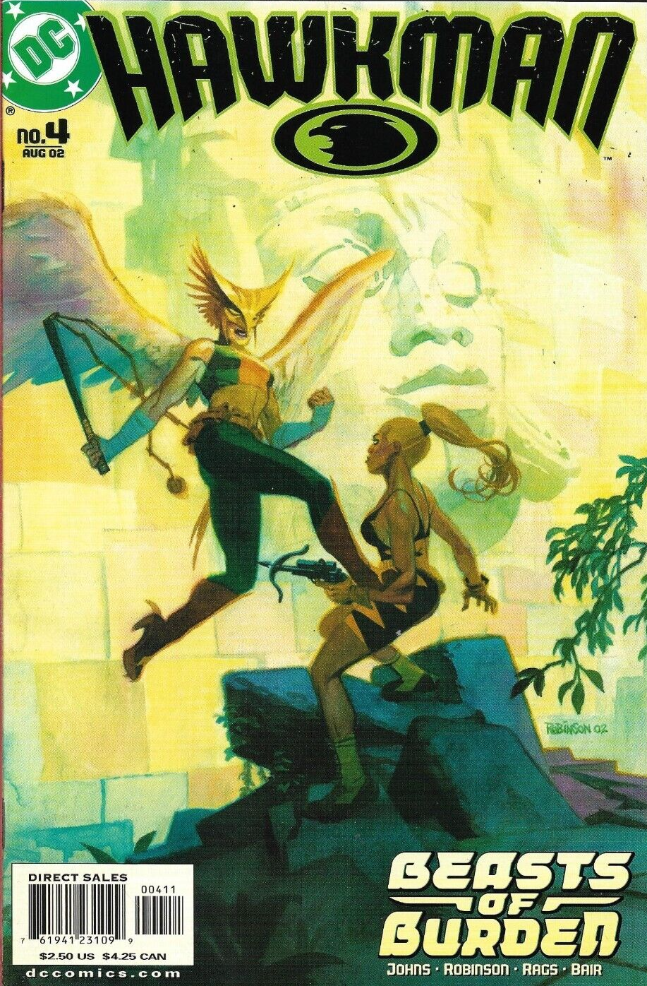 HAWKMAN (2002) #4- Back Issue (S)