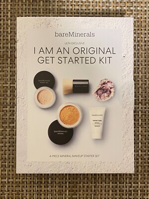 BAREMINERALS I M AN ORIGINAL GET STARTED 4-pc. KIT (sealed): CHOOSE YOUR SHADE