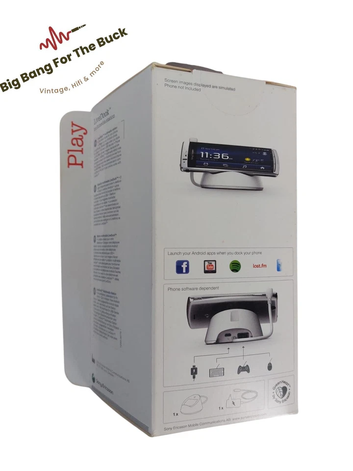 Sony Ericsson LiveDock stazione multimediale docking station per smartphone Android - Immagine 4 di 4