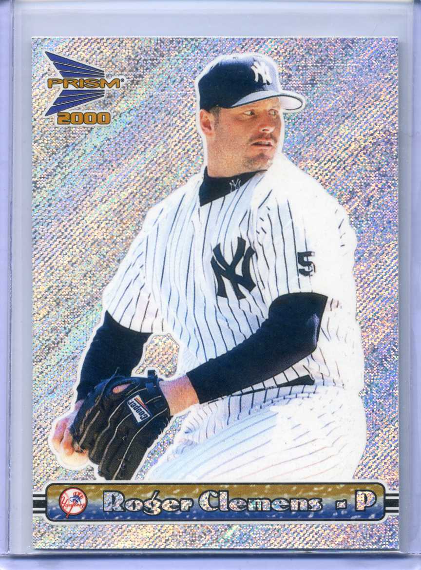 2000 Pacific Prism - Roger Clemens #97 Silver Rapture for sale