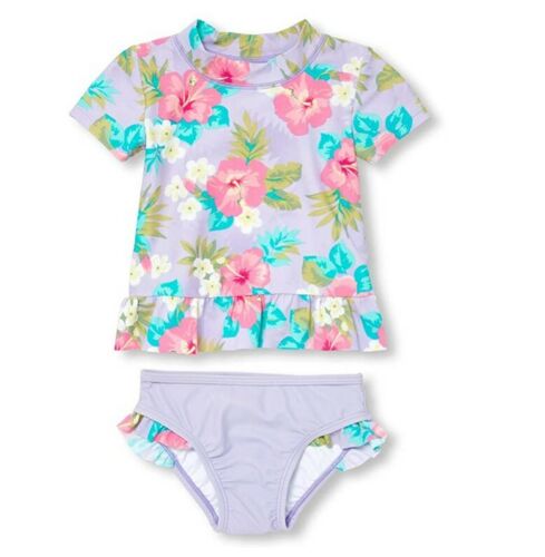 The Children's Place Toddler Novlety Two Piece Swimsuit Multi Size 2T 4838