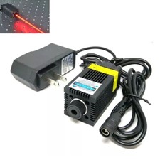 635nm 1200mW Focusable orange red Laser Dot Module Diodes W/ 12V Power Adapter