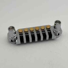Guitar Vintage LP Bridge Stopbar TP-6 Style 70'S Tailpiece for Les Paul/SG/ES