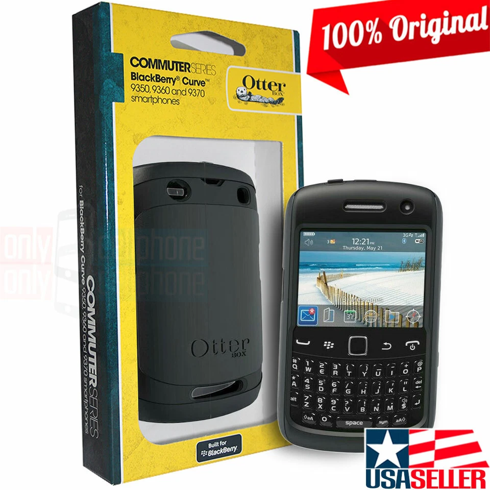 OtterBox BlackBerry Commuter Dual-Layer Rugged Case for Curve 9350/9360/9370 - Image 4 of 4