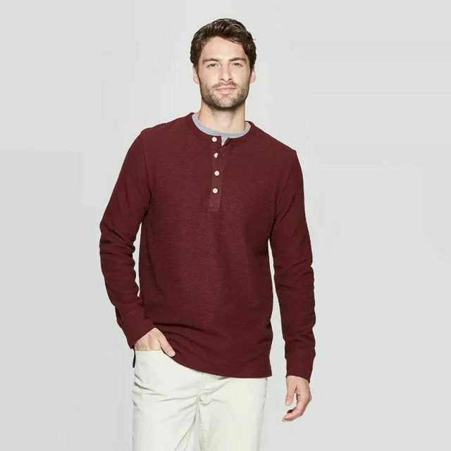 Goodfellow \u0026 Co Long Sleeve Rosewood 