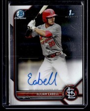 2022 Bowman Chrome Elijah Cabell Auto