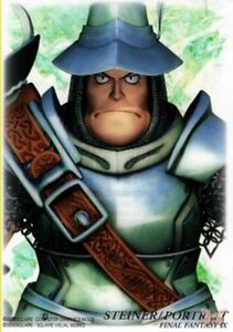 Final Fantasy 9 Ix Art Museum Trading Card 7 11 Sp Ed 1 S 17 Steiner Portrait Ebay