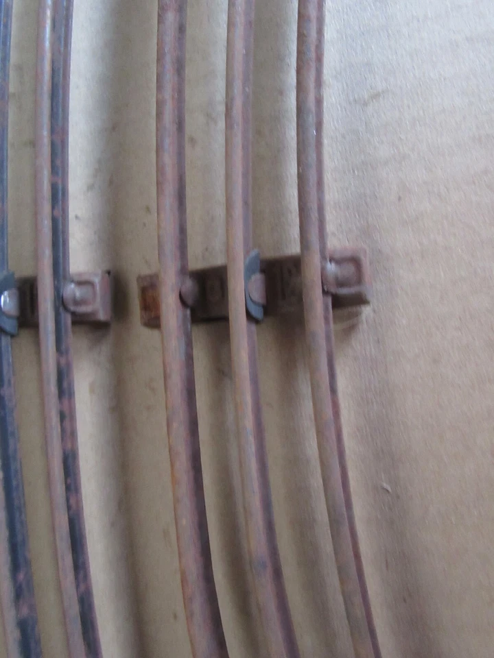 B997 Vintage Märklin Germany Lot Of 2 Curves Zero O Gauge Train Tracks - Image 3 of 4