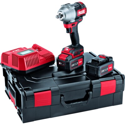 Flex 530233 Iw 1/2'' 750 18.0-EC 5.0 18V Battery Screwdriver Set L-BOXX