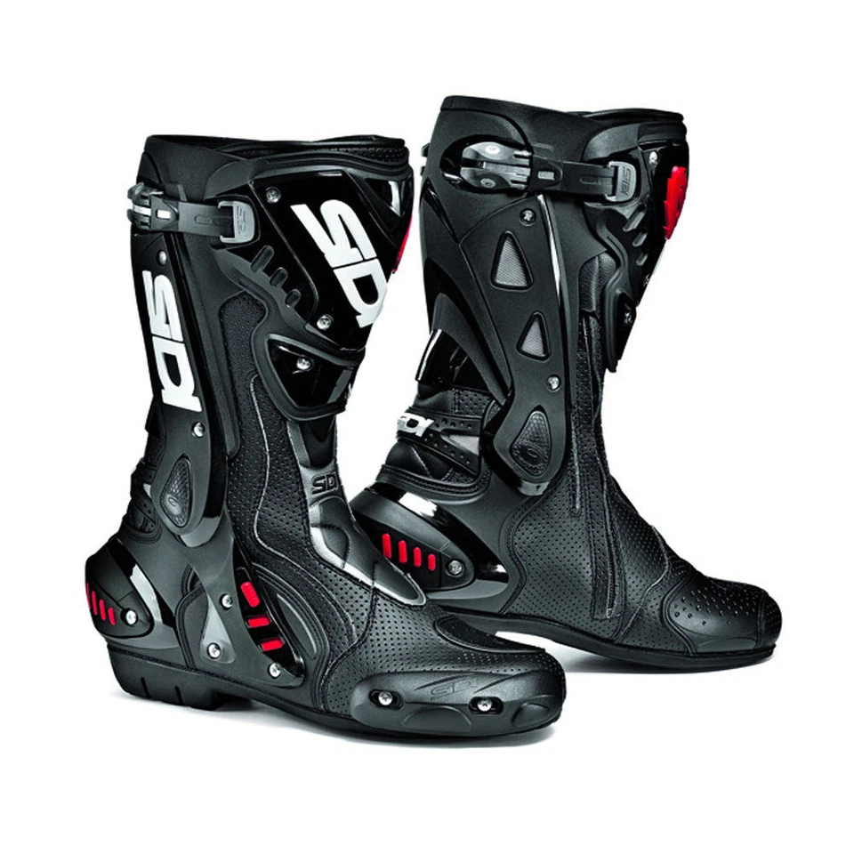 Sidi ST Black Motorcycle Motorbike Sports Race Bike Boots - Image 1 of 2