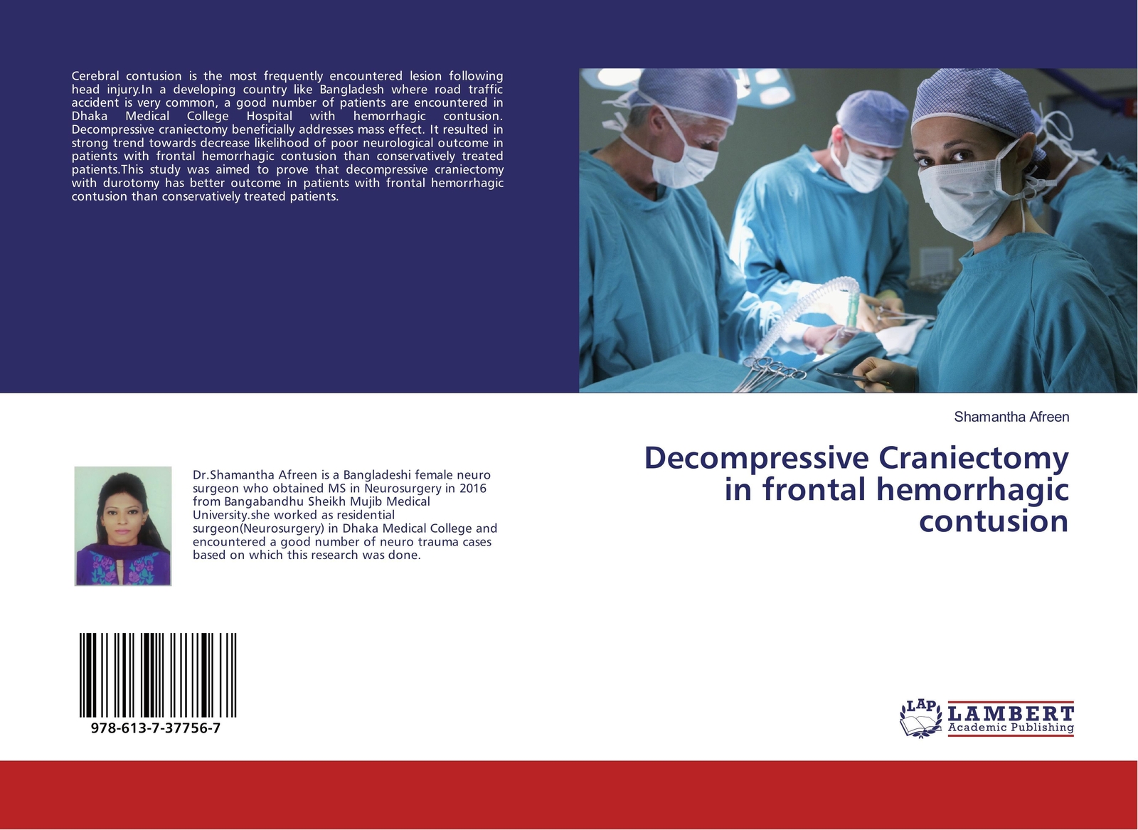 Shamantha Afreen | Decompressive Craniectomy In Frontal Hemorrhagic