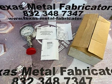 Wika M932.3A SS Diaphragm Pressure Gauge 4” 0-160PSI 1.5” Tri-Clamp