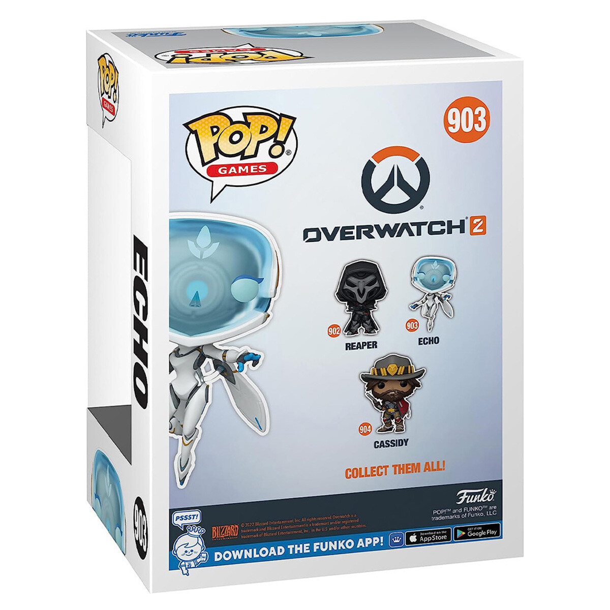 Thumbnail - Funko Pop Games Figur 903 Echo | Overwatch 2 | Android Heldin |