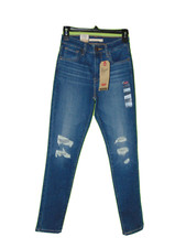 NEW NWT Levi's 721 High Rise Skinny Ankle Jeans Women's Size 26 / 2 Distressed