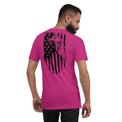 T-shirt with Flag and Eagle