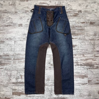 Dsquared Baggy Blue Denim Pants Size 31