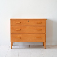MidCentury Cassettiera di modernariato svedese, design scandinavo vintage, 60s