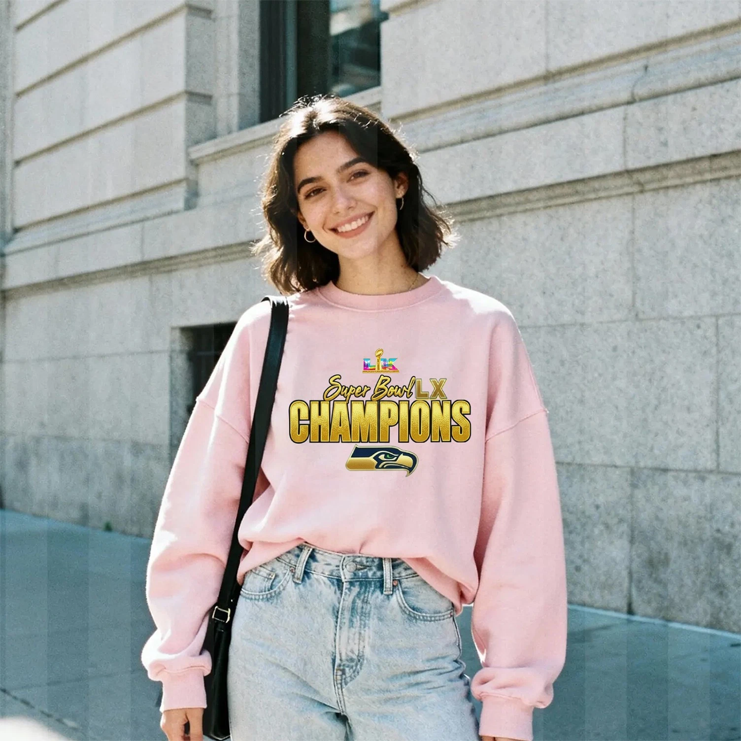 Seattle Seahawks 2025 2026 Super Bowl Champion Sweatshirt