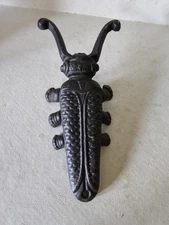 Vintage Cast Iron Beetle Bug Boot Jack Western Cowboy Steampunk Decor