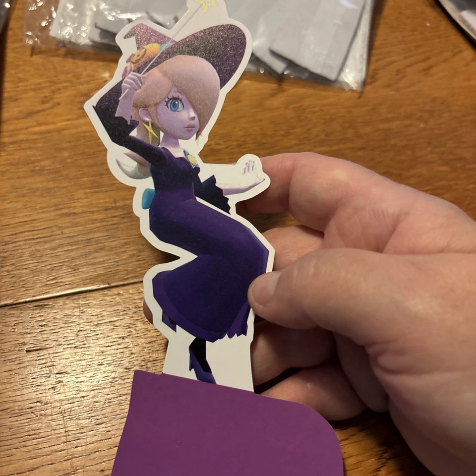 Princess Peach 7pc Honeycomb Table Decorations Birthday Party Supplies New - Image 2 of 4