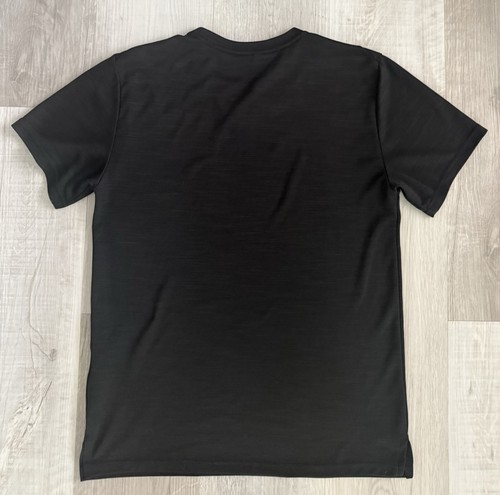 Nike T-Shirt Mens S Dri-Fit Running Short Sleeve Standard Fit Black - Picture 2 of 6