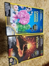 Crystal Garden Growing Kit Nat'l Geographic Stem Pkus Volcano Kit