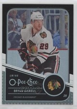 2011-12 O-Pee-Chee Rainbow Foil Black Border 10/100 Bryan Bickell #468 z7j