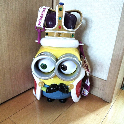 Universal Studios Japan Minions King Bob Popcorn Bucket USJ