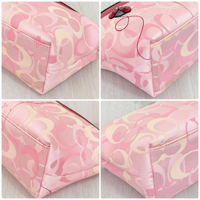 バッグ COACH Ladybug Pink Signature Pouch Rare COACH Ladybug Pink Signature Pouch Rare Authentic From Japan | eBay UK