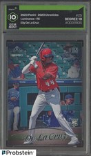 2023 Panini Chronicles Luminance Elly De La Cruz Reds RC Rookie DEGREE 10