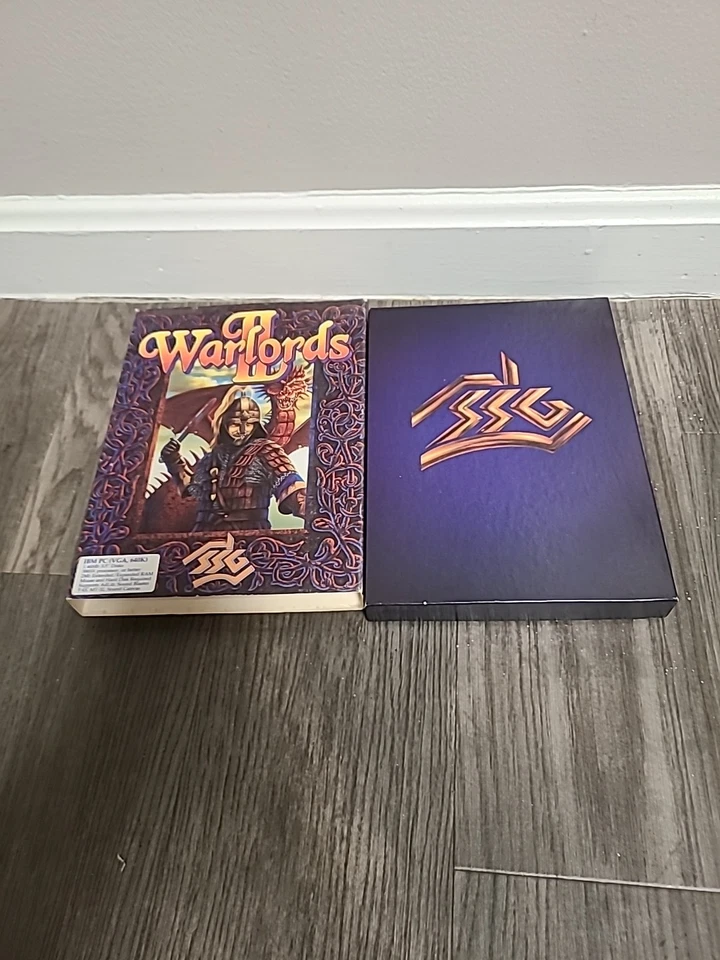 WARLORDS 2 II (SSG 1993) Vintage 3.5 Inch Floppy IBM PC Big Box Game - Image 2 of 4