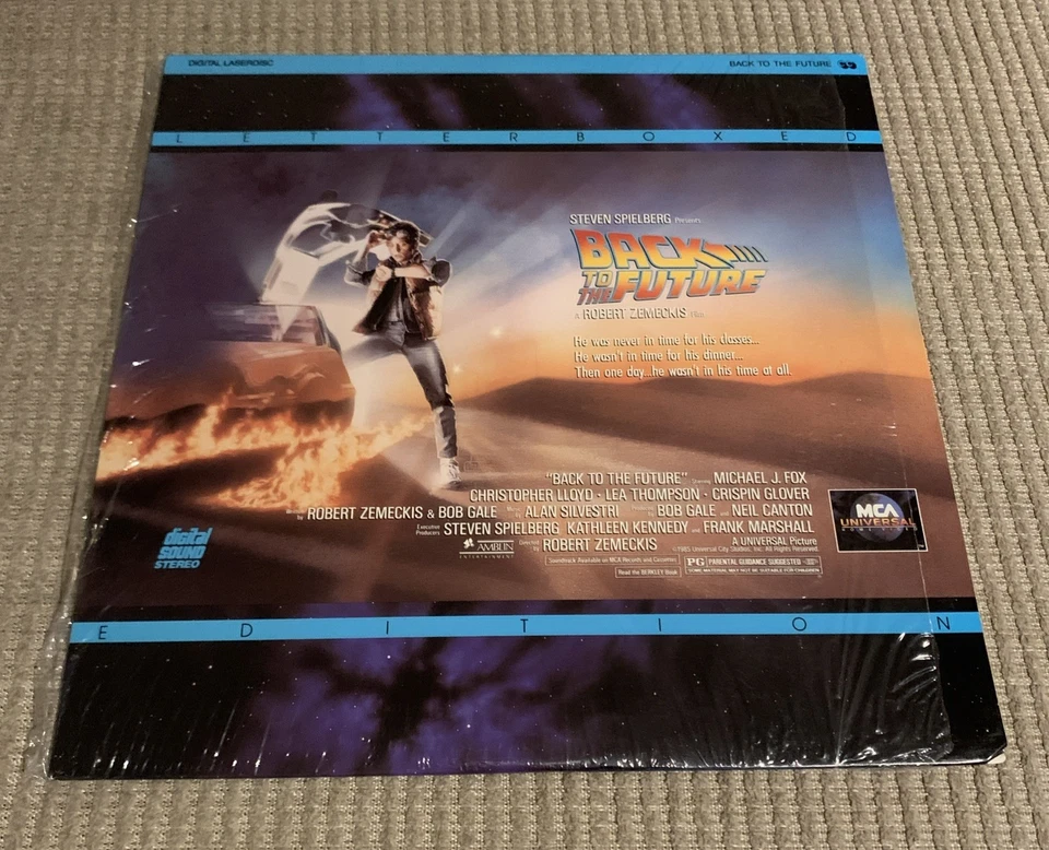 Back to the Future TRILOGY (Laserdisc) 4-Disc Set WIDESCREEN Michael J Fox RARE! - Image 2 of 4