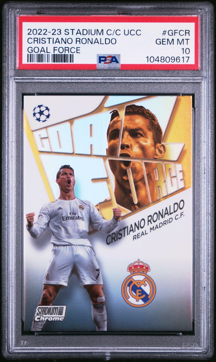 STADIUM CLUB CHROME CRISTIANO RONALDO