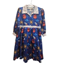 The Magic School Bus Miss Frizzle Halloween Costume Dress XL Teacher Planets 