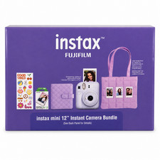 Fujifilm Instax Mini 12 Holiday Bundle 2025 Pastel Blue