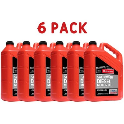 Motorcraft XO10W305Q3SD SAE 10W-30 Synthetic Blend Motor Oil, 5 Quarts (6 Pack)