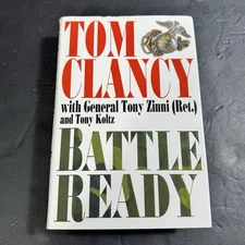 Battle Ready SIGNED Book By Tom Clancy & Gen Tony Zinni 1st Edition 2004 HC
