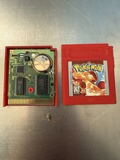 Pokemon Red Version Nintendo GameBoy Tested Authentic Saves Original Battery