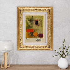 Joan Miró Original signed Print, COA and Appraisal for $3,500 USD*.