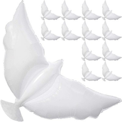 Dove Memorial Balloon for Release, Biodegradable Funeral Remembrance Angel